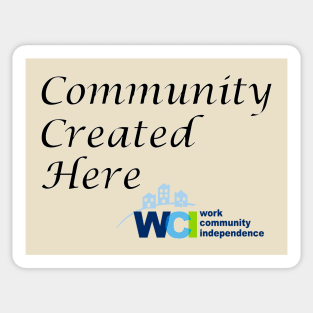 Creating Community Sticker